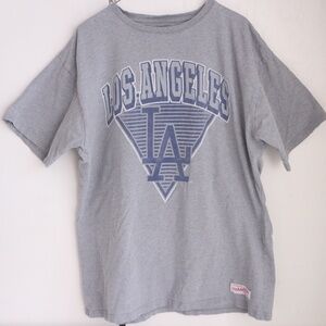 Los Angeles LA gray Tee